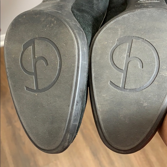 Joan & David Suede and patent block heels Blk sz 8 - Picture 5 of 8